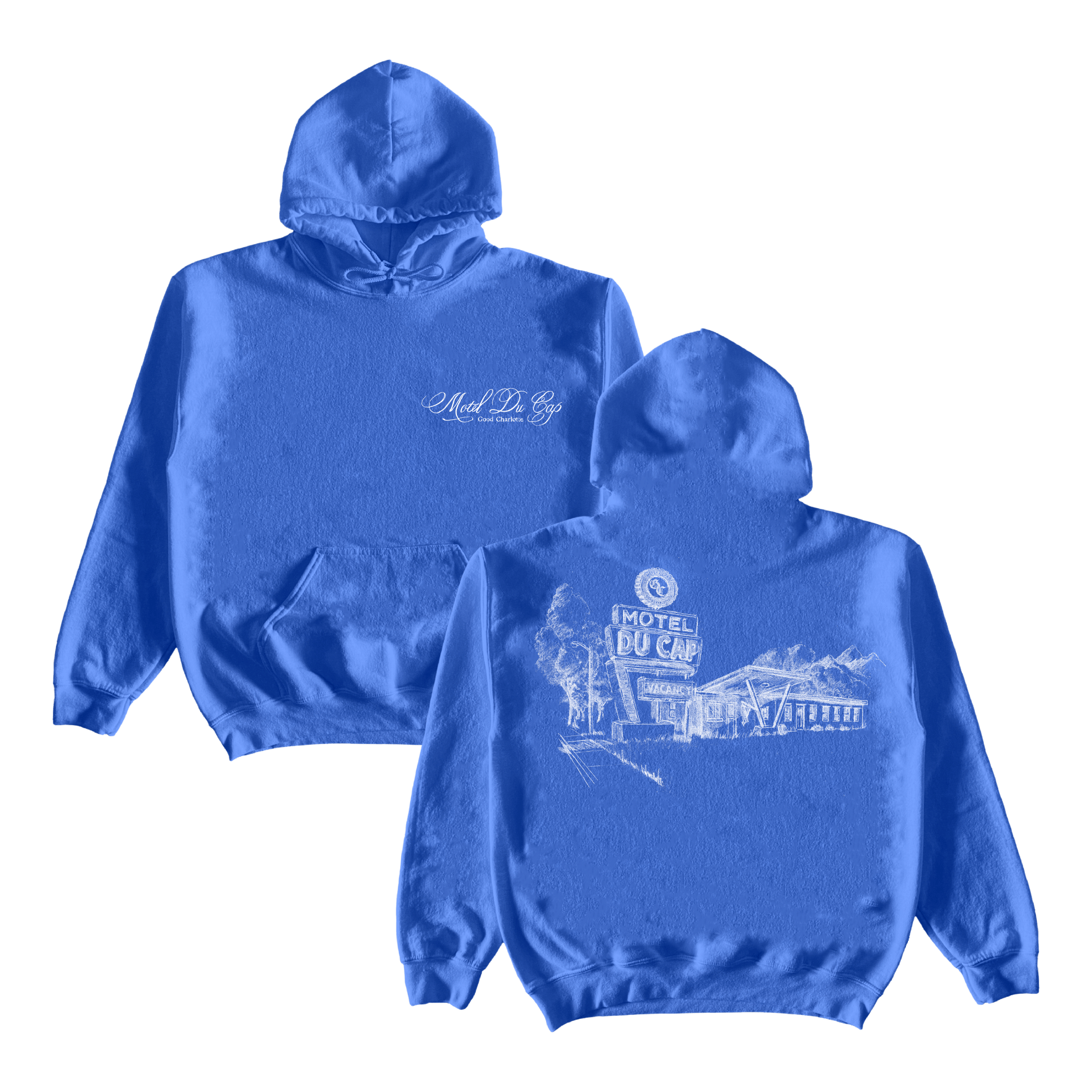 Motel Du Cap Script Hoodie